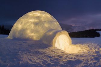 stage froid - construction et nuit en igloo