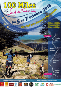 Affiche du 100 Miles Sud de France 2018