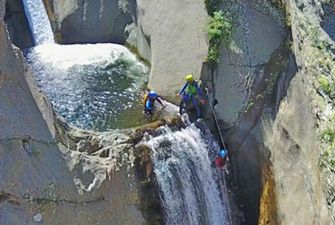 Canyon sensasation dans le massif du Canigou : le Llech