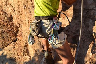 Escalade - séance de perfectionnement en site naturel