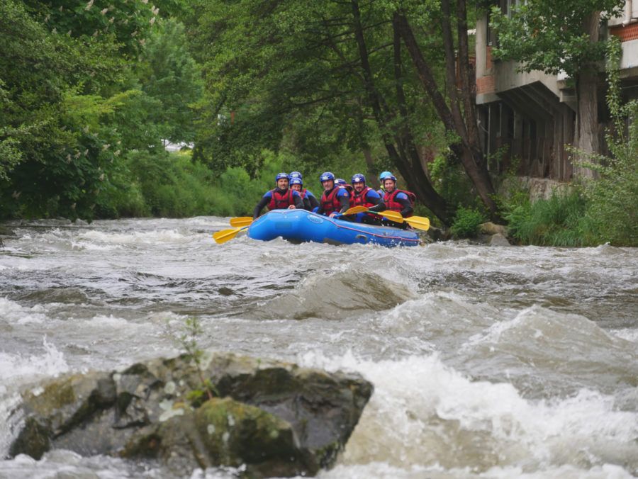 Rafting dans l'aude - Pyrénées