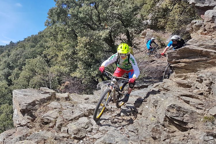 Sorties VTT avec un moniteur dans les Pyrénées Orientales