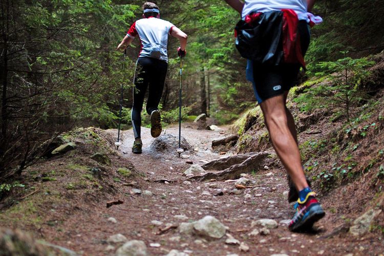 Trail sur le site des Bouillouses à Font-Romeu