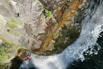 Canyon le Grand Taurinya dans le Massif du Cani