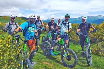 Trottinette électrique aux alentours de Font-Romeu