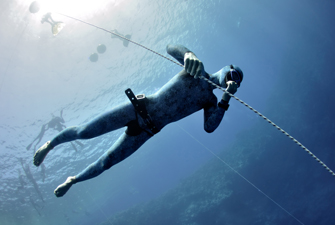 Stage d'apnée en mer - freediving