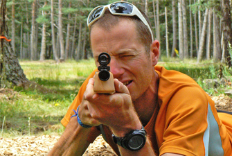 Biathlon en été sur la station de ski de font-Romeu