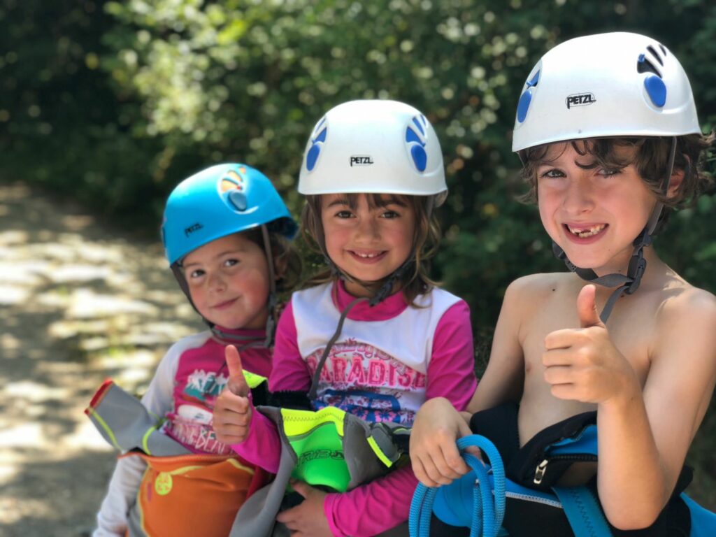canyoning pour les enfants à Font-romeu