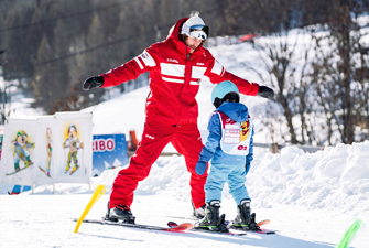 Cours de ski pour les enfant à Font-Romeu - Club Piou-Piou