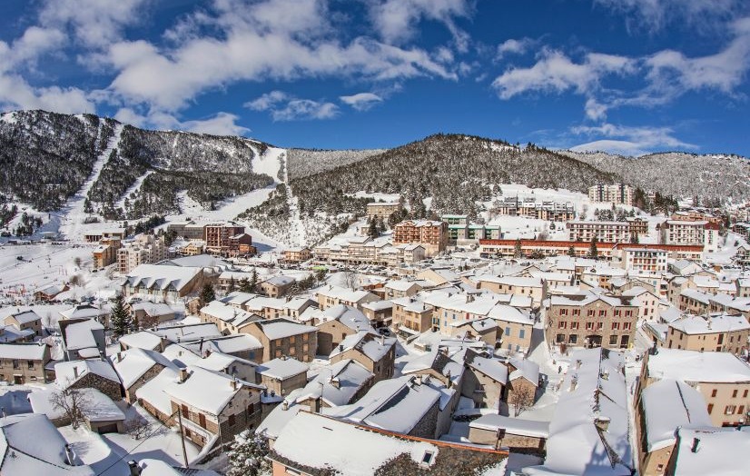 Parapente à la station de ski Les Angles